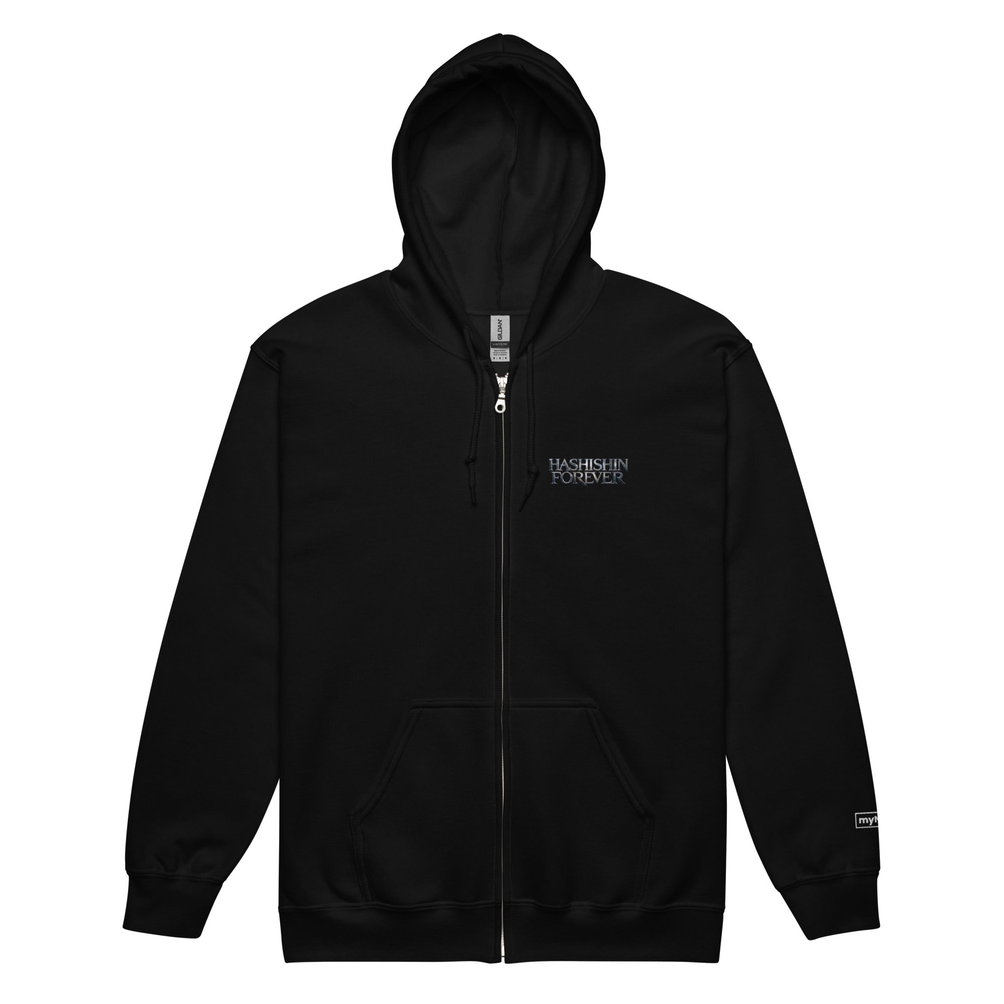 HASHISHIN FOREVER - Front Patch - Art Basel 2025 Drop - Zip Hoodie