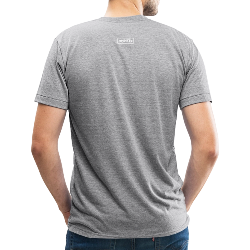 myNFTe Custom Tri-Blend T-Shirt - heather grey