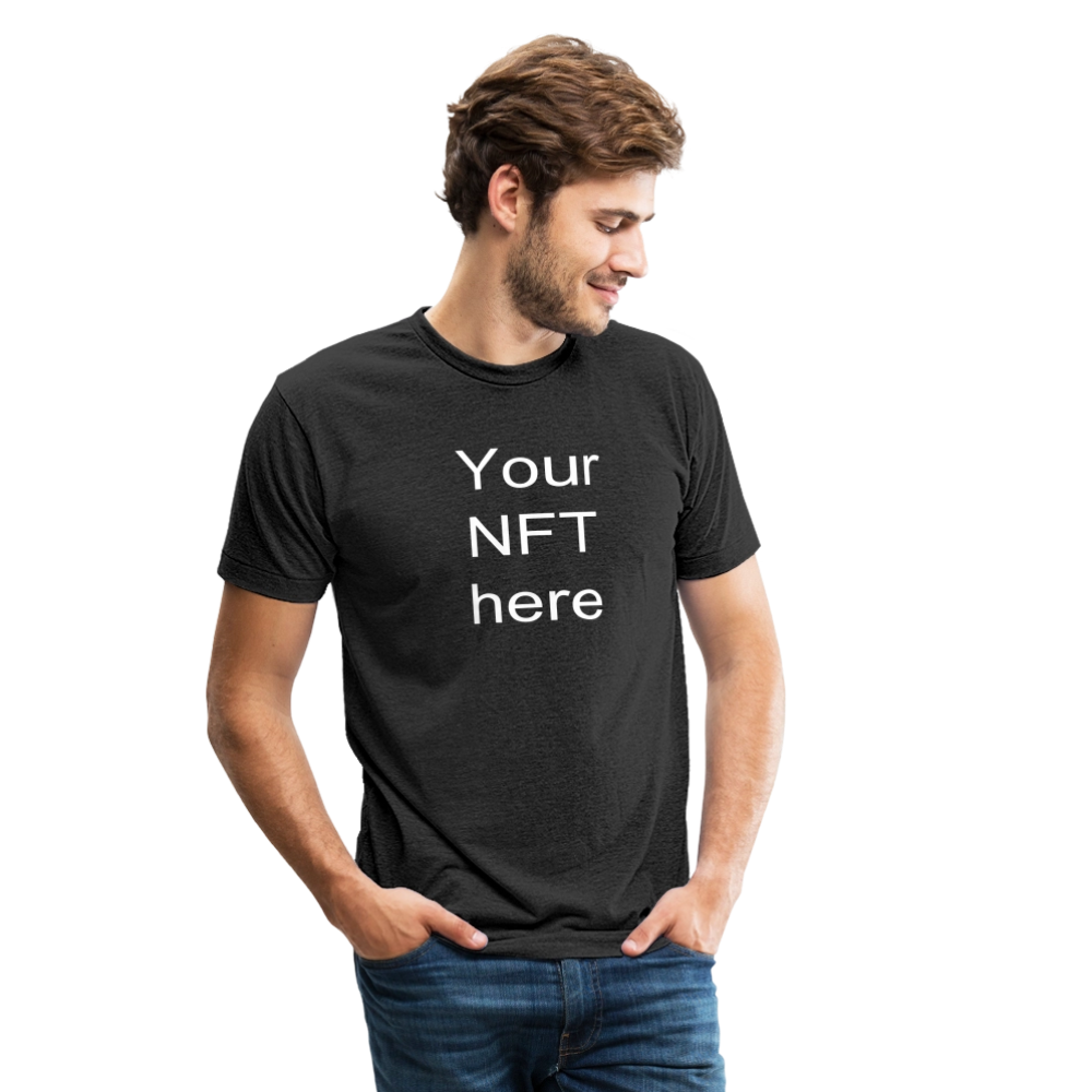 myNFTe Custom Tri-Blend T-Shirt - heather black