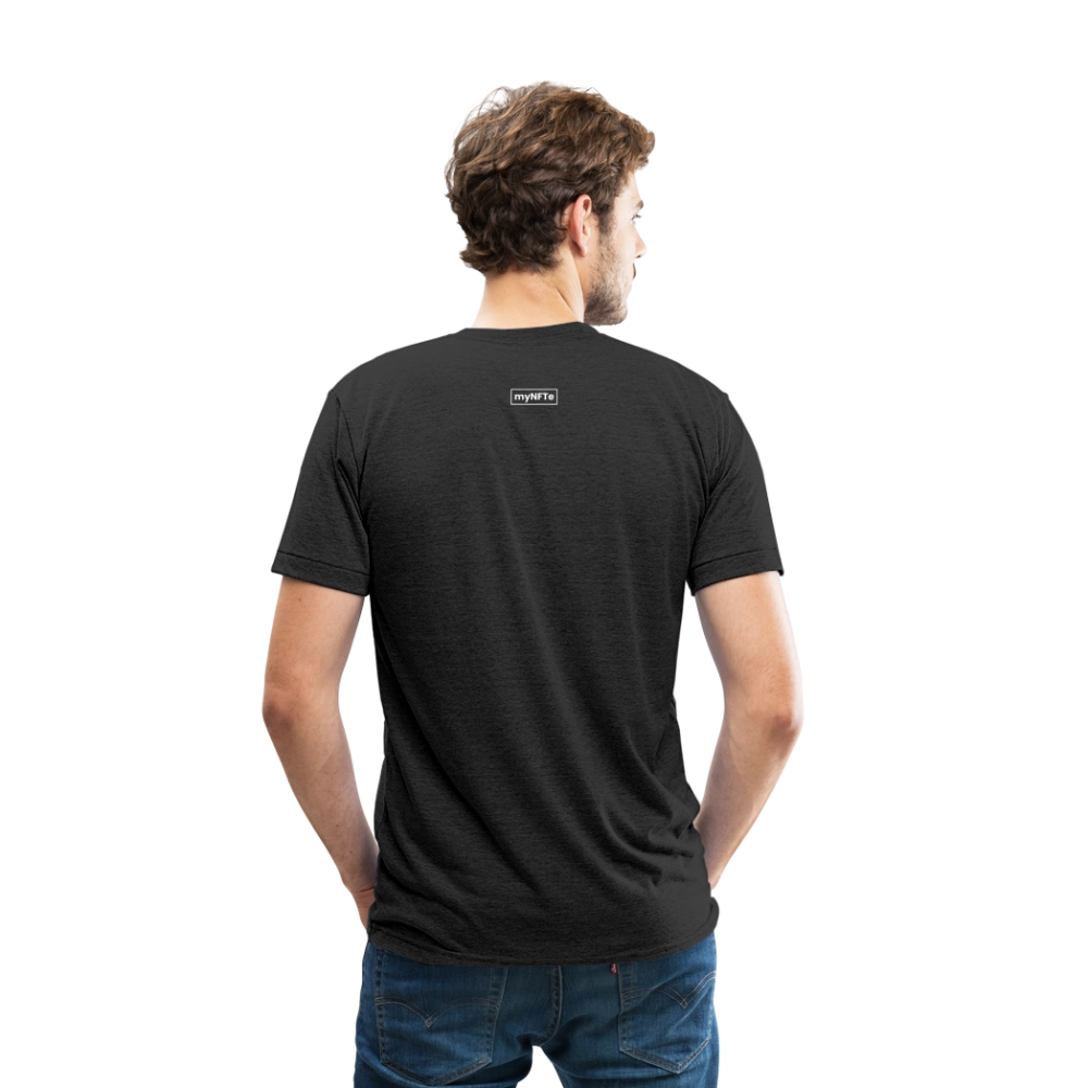 myNFTe Custom Tri-Blend T-Shirt - heather black