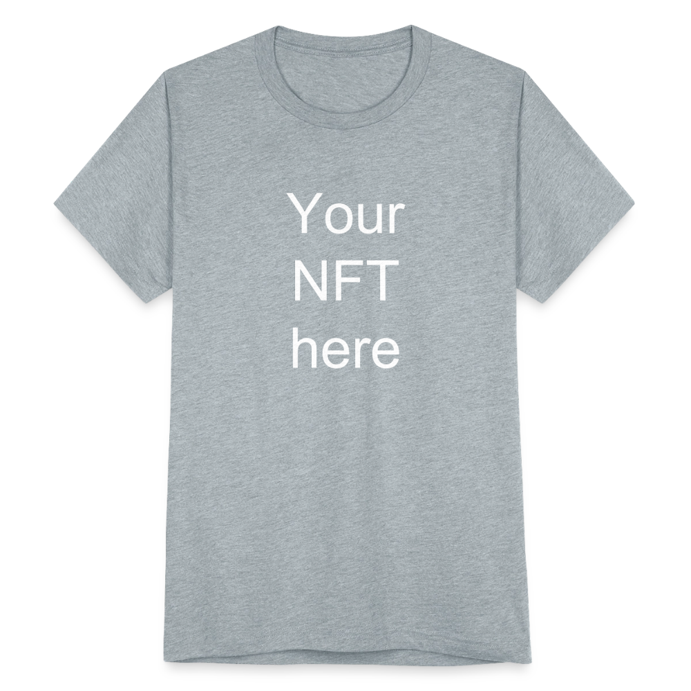 myNFTe Custom Tri-Blend T-Shirt - heather grey
